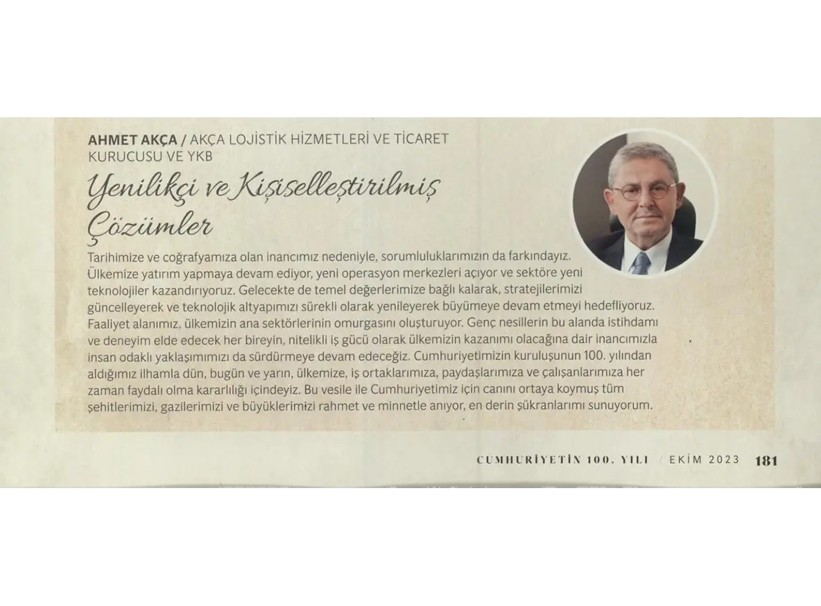 InBusiness Özel Sayı